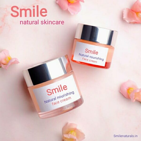 Smile face cream